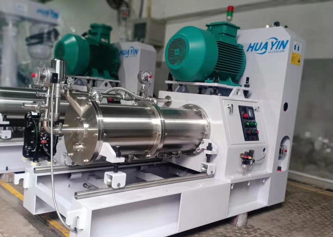 1.6mm Media Sand Grinding Mill 22kw Wet Sand Mill Machine
